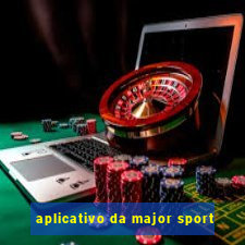 aplicativo da major sport