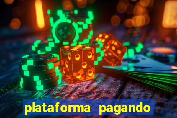 plataforma pagando muito fortune tiger