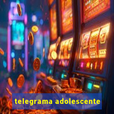 telegrama adolescente