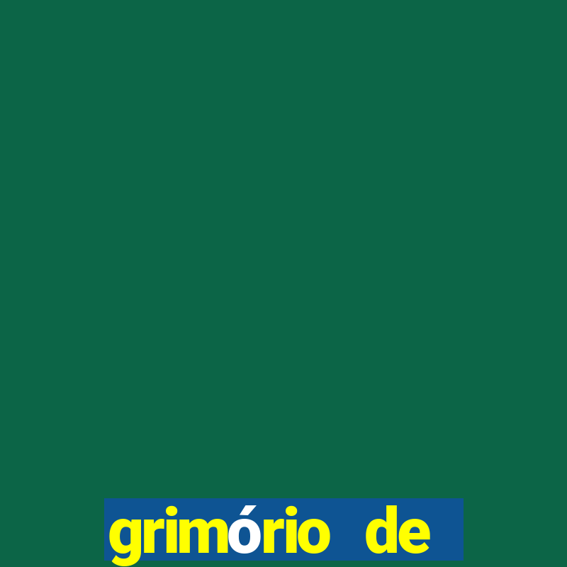 grimório de narciso pdf