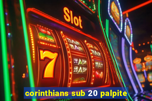 corinthians sub 20 palpite