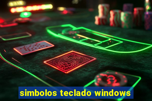 simbolos teclado windows