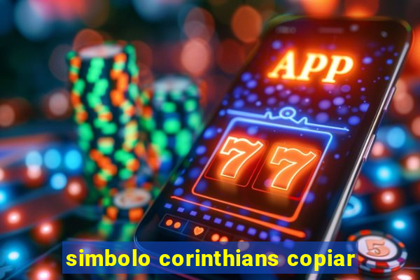 simbolo corinthians copiar