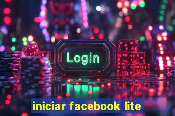 iniciar facebook lite