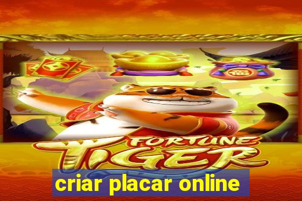 criar placar online