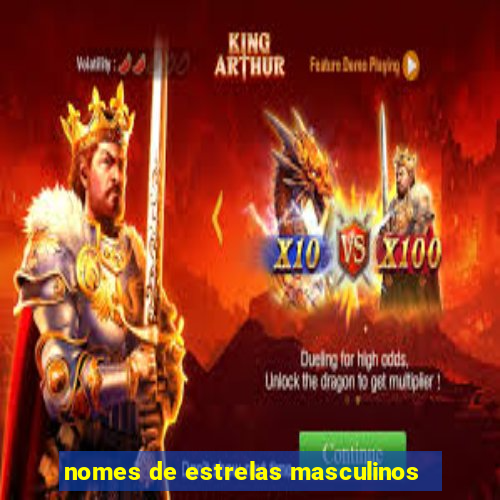 nomes de estrelas masculinos