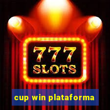 cup win plataforma