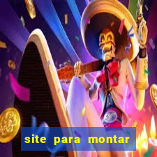 site para montar time de futebol