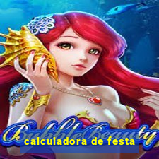 calculadora de festa