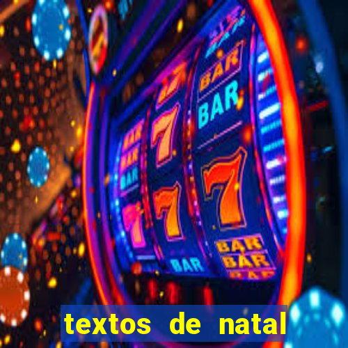 textos de natal para leitura