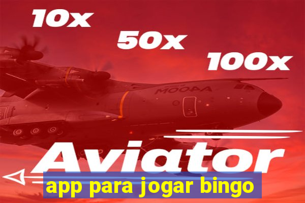 app para jogar bingo