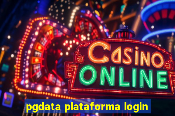 pgdata plataforma login