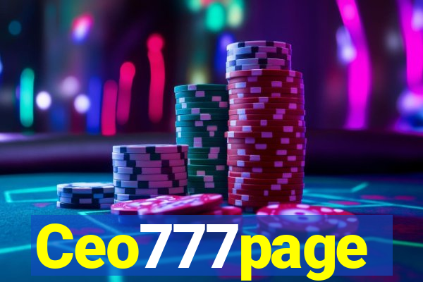 Ceo777page